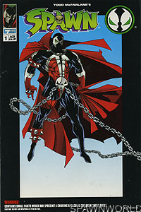 Spawn Series 1 Spawn Figure Comic