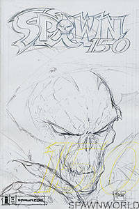 Spawn 150 (Todd McFarlane Sketch Cover)