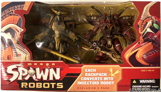 Manga Spawn Robots 2-Pack